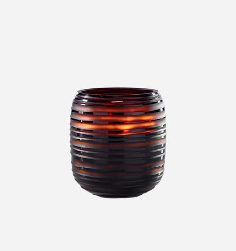 Sphere Amber Candle in Ginger Fig