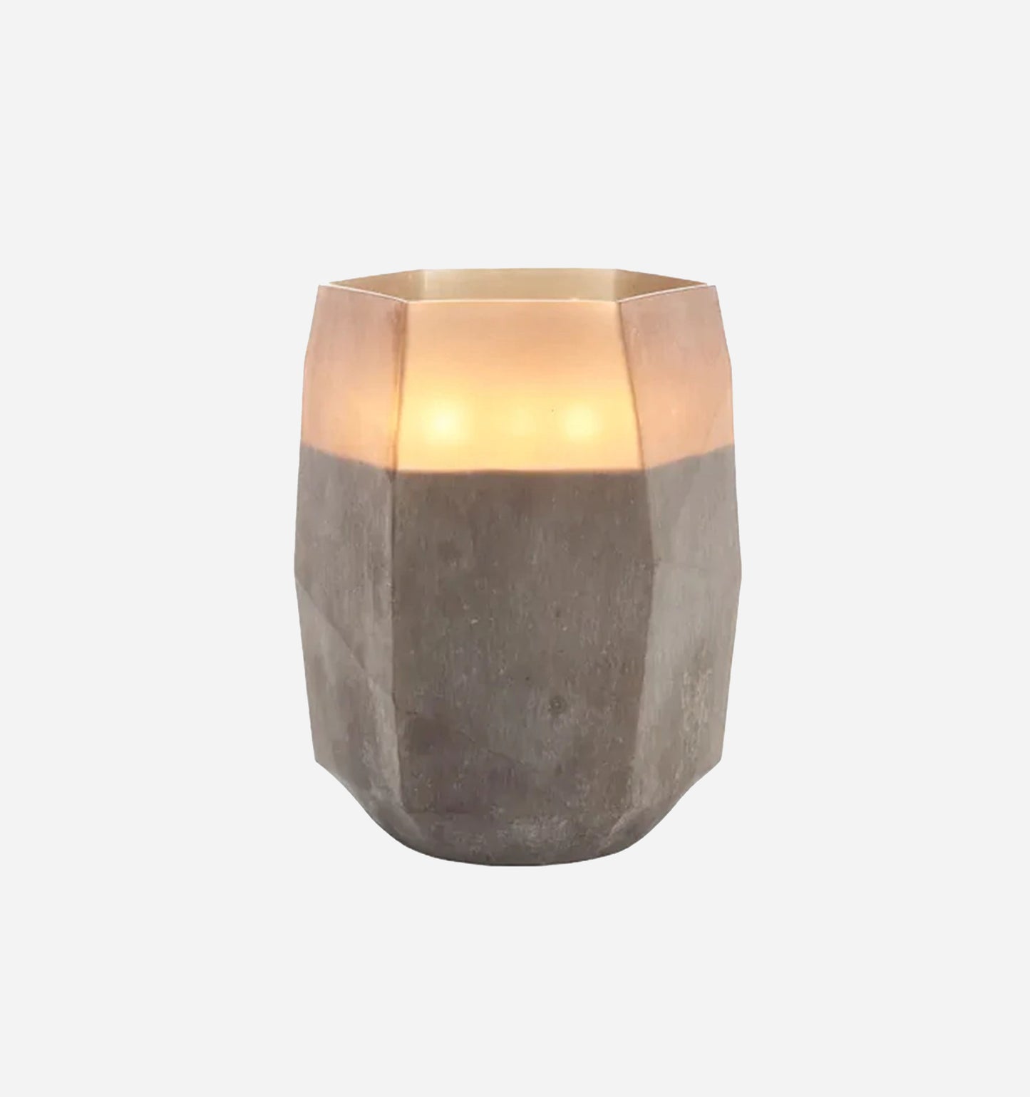 Dark Smoked Terre Finish Candle in Sage