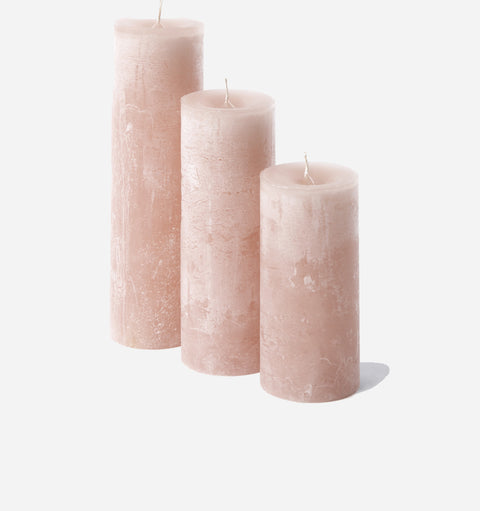 Super Candle in Powder Pink