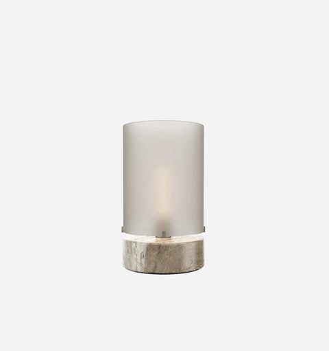 Crossed Marble Cilinder Lamp