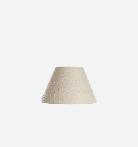 Empire Woven Paper Lamp Shades in Shell