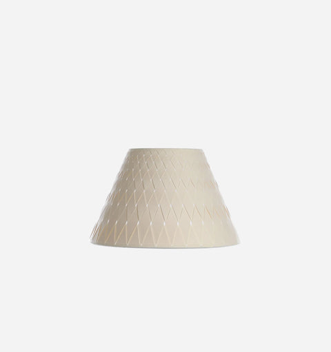 Empire Woven Paper Lamp Shades in Shell