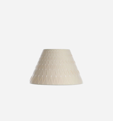 Empire Woven Paper Lamp Shades in Shell