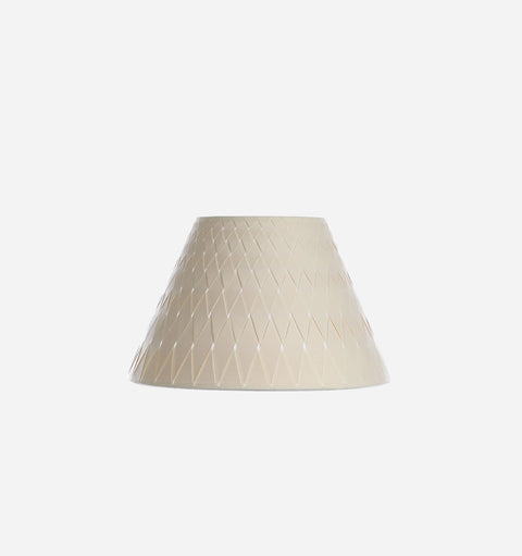 Empire Woven Paper Lamp Shades in Shell