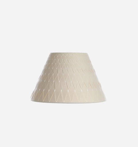 Empire Woven Paper Lamp Shades in Shell