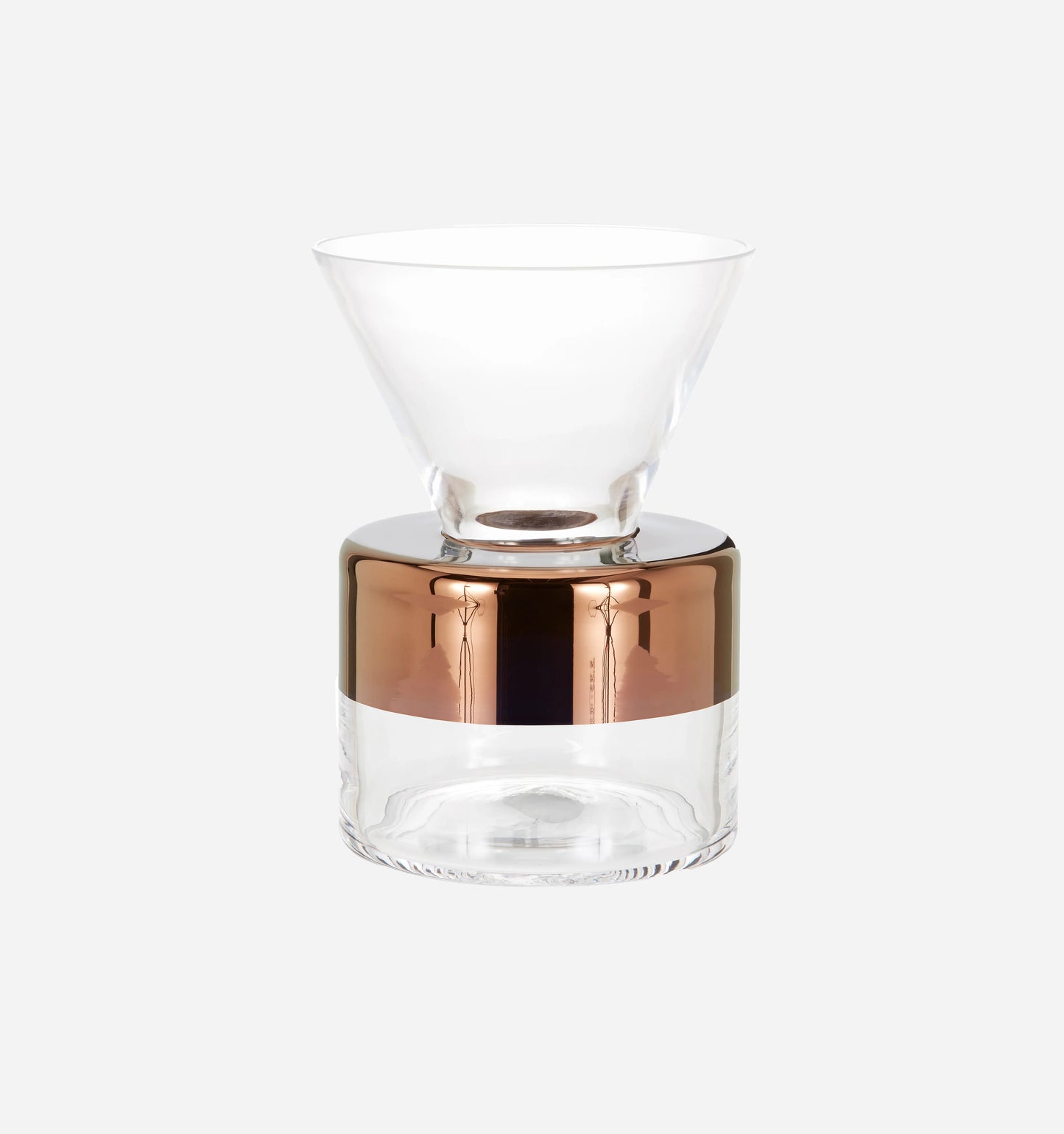 Tank Glass Medium Stem Vase