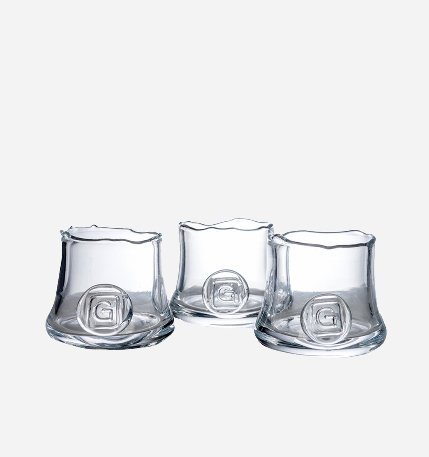 Nelly Glass T-Light Holders