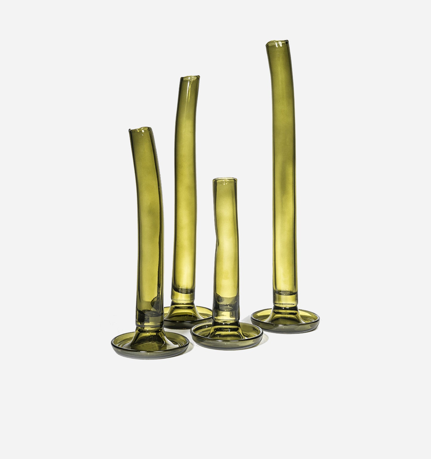 Fleur Vase In Olive