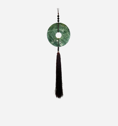 Chinese Large Suspended Bi Disc Ornament