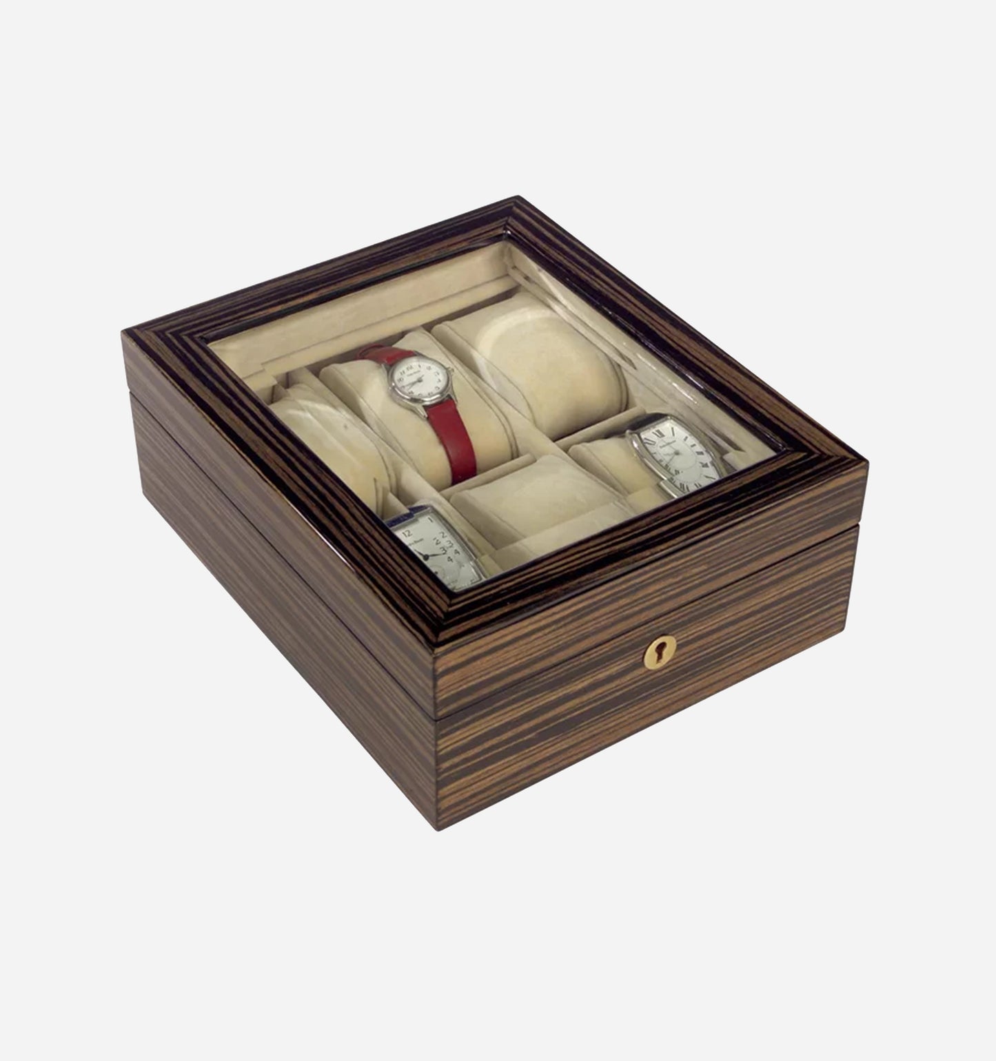Ebony 6-Watch Box