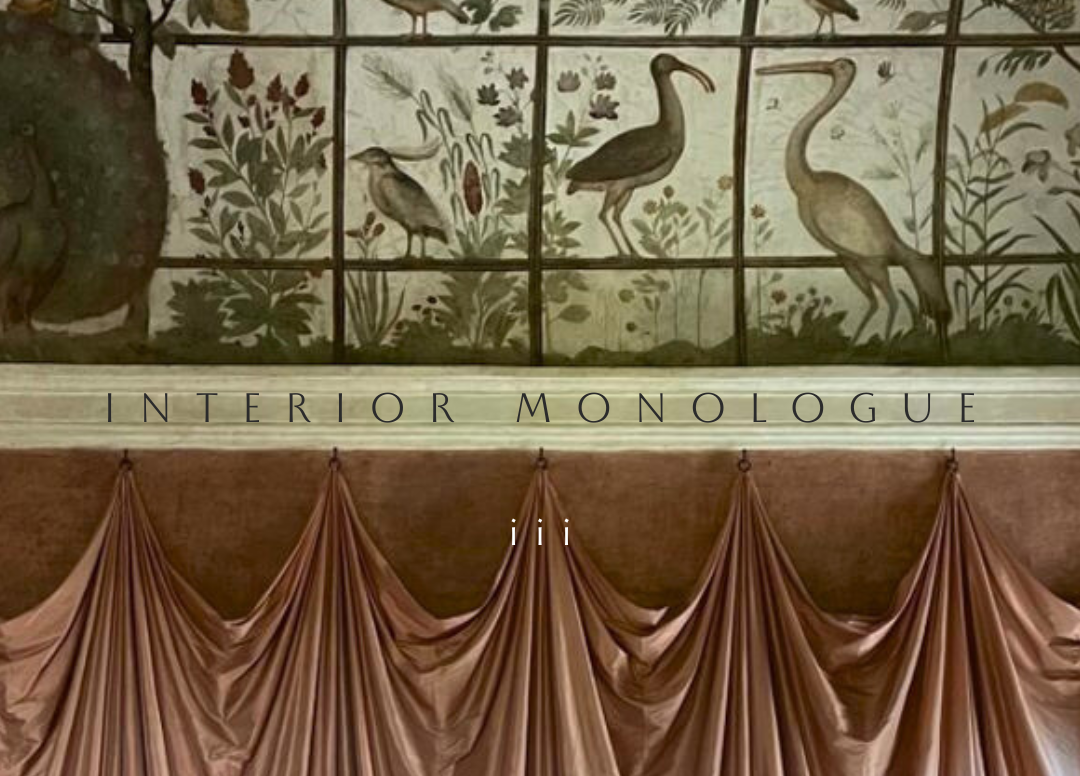 Interior Monologue III – Circa