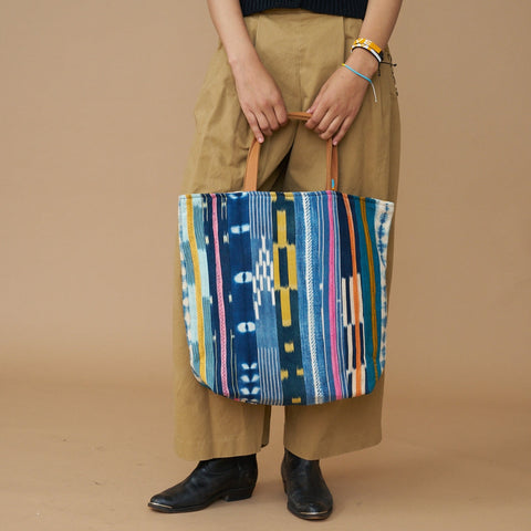 Global Eclecticist Handmade Geometric Tote