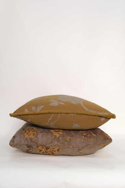 Powered by People Artful Traditionalist Vintage Reversible Accent Throw Pillow Set - 18 x 18 - 22 x 22