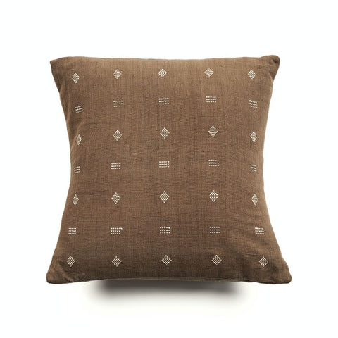 Powered by People Artful Traditionalist Organic Bohemian Accent Throw Pillow - 20 x 20