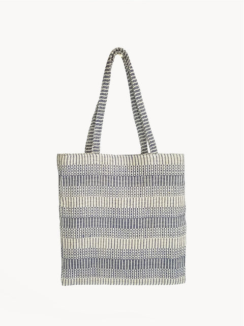 Casual Stripe Handmade Tote