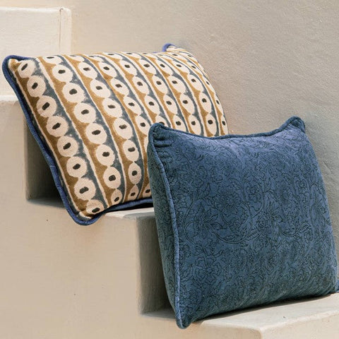 Powered by People Artful Traditionalist Handcrafted Embroidery Pillow Cover - 14 x 20