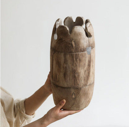 Decorating Essentials Wabi Sabi Asymmetrical Art Vase