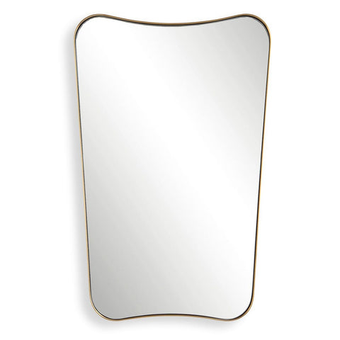 Contemporary Asymmetrical Accent Wall Mirror for Entryway