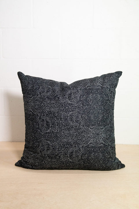 Contemporary Graphic Accent Throw Pillow with Removable Cover