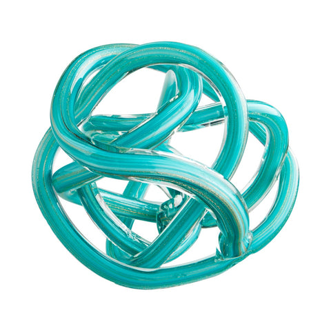 Decorating Essentials Glossy Swirl Coastal Decorative Ball