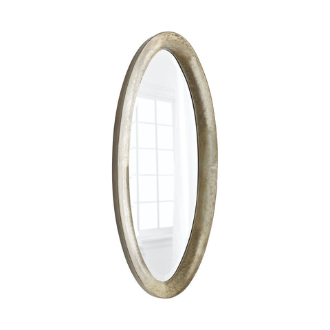 Contemporary Oval Accent Mirror for Bedroom and Bathroom