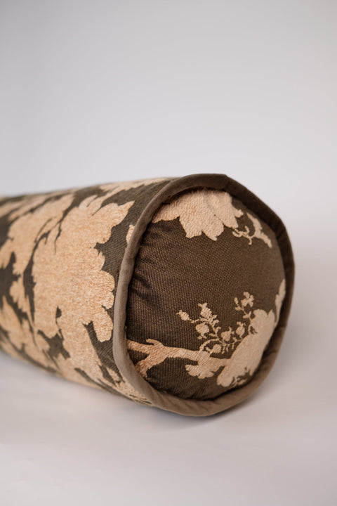 Artful Traditionalist Vintage Bolster Pillow