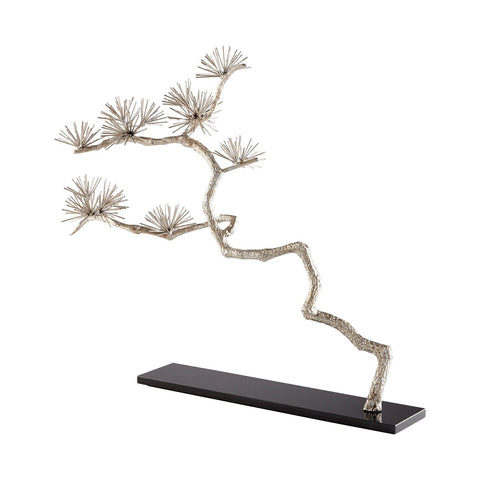 Decorating Essentials Asymmetrical Iron Sculpture in Silver