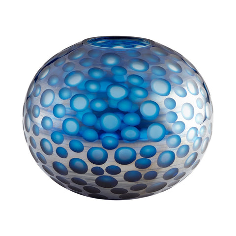 Decorating Essentials Handcrafted Bowl Vase with Carving