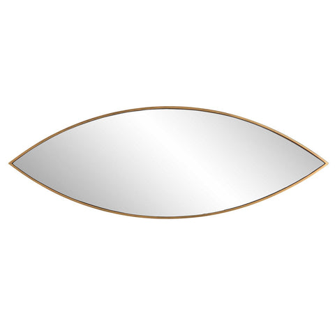 Contemporary Floating Asymmetrical Mirror for Entryway Wall