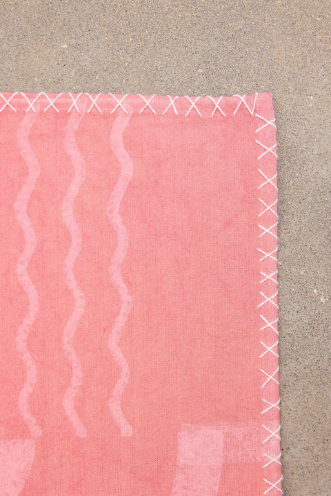 Powered by People Taos Bohemian Rectangular Print Placemat - Set of 4 - Set of 6