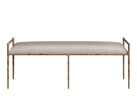 Artful Traditionalist Contemporary Accent Bench