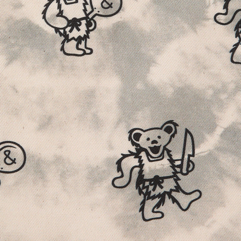 Bib Character Print Adjustable Apron with Patch Pockets