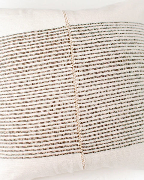 Powered by People Artful Traditionalist Organic Handcrafted Cotton Pillow Cover - 18 x 18