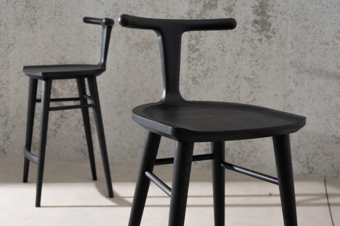 Oxbend Timeless Minimalist Scandinavian Tapered Bar Stool