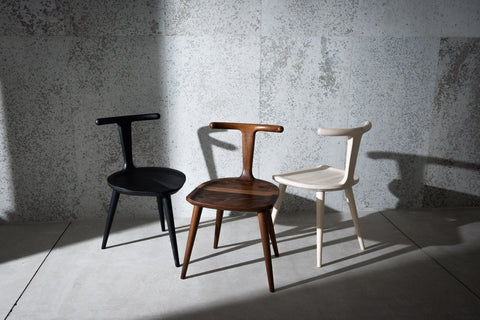 Oxbend Timeless Minimalist Armless Dining Side Chair