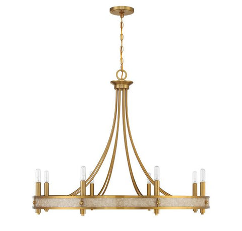 Camden Candelabra Seashells Chandelier for Elegant Traditional Spaces