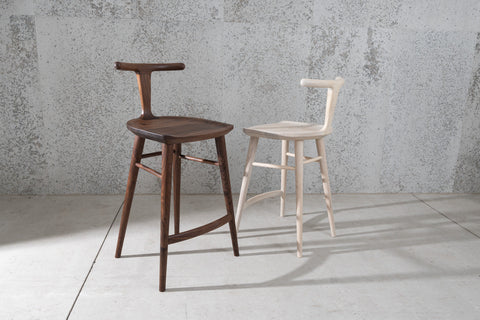 Oxbend Timeless Minimalist Scandinavian Tapered Bar Stool