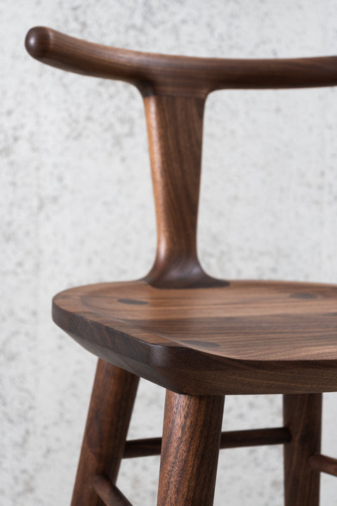 Oxbend Timeless Minimalist Scandinavian Tapered Bar Stool