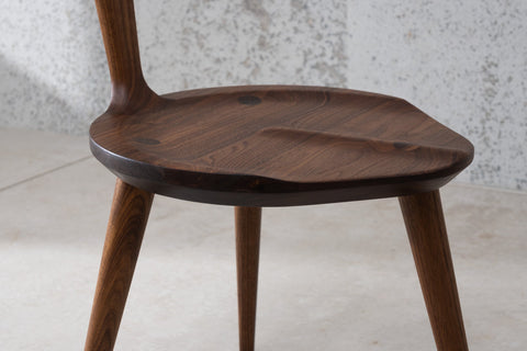 Oxbend Timeless Minimalist Armless Dining Side Chair