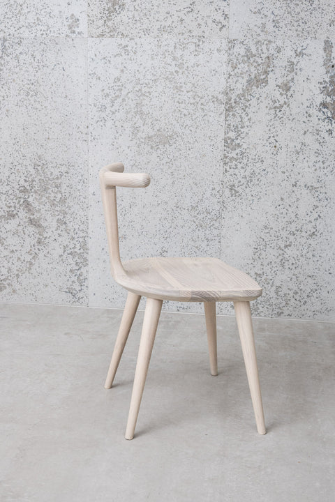 Oxbend Timeless Minimalist Armless Dining Side Chair