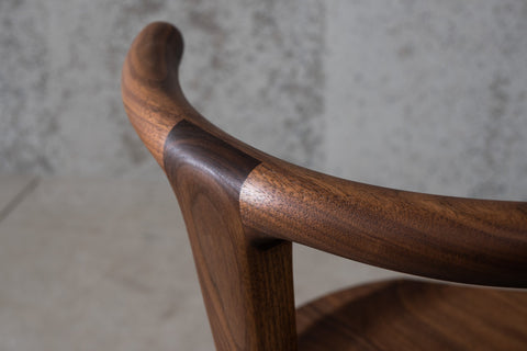 Oxbend Timeless Minimalist Armless Dining Side Chair