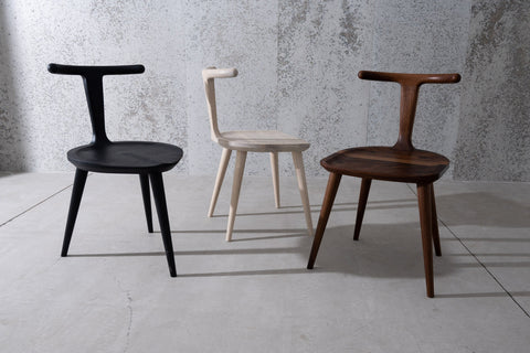 Oxbend Timeless Minimalist Armless Dining Side Chair