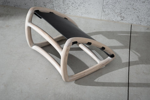 Timeless Minimalist Modern Armless Sling Chair