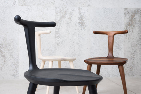 Oxbend Timeless Minimalist Armless Dining Side Chair