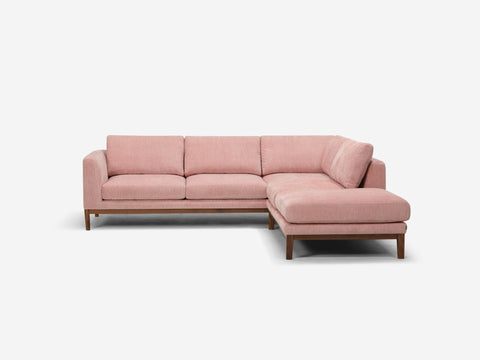 Oma Chaise Sectional Sofa with Loose Cushions