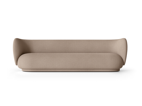 Rico Nature-Driven Modernist Contemporary Symmetrical Standard Sofa
