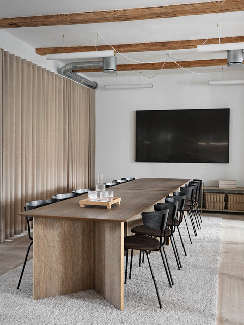 Timeless Minimalist Contemporary Refectory Dining Table