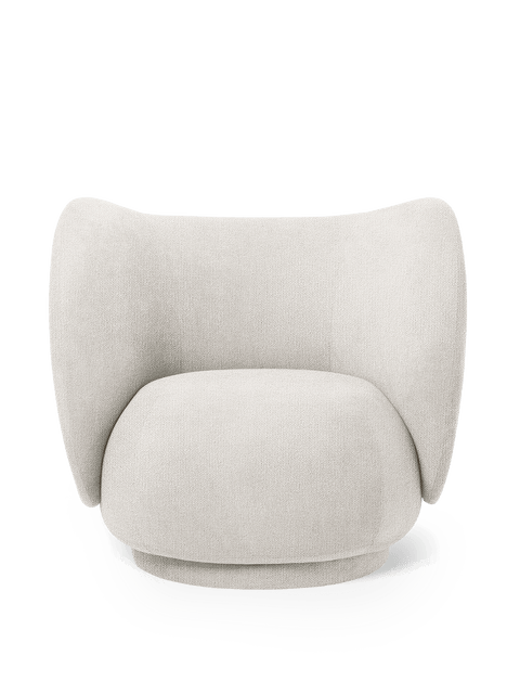 Rico Timeless Minimalist Barrel Lounge Chair