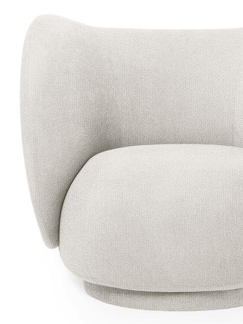 Rico Timeless Minimalist Barrel Lounge Chair