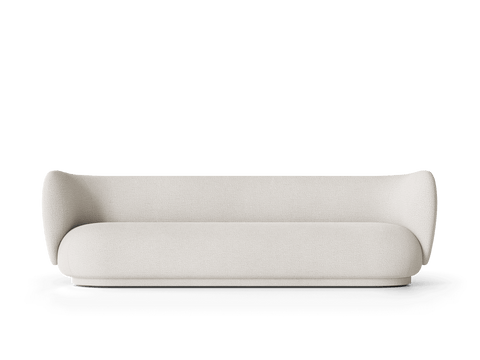 Rico Soft Scandinavian Curved Symmetrical Standard Sofa
